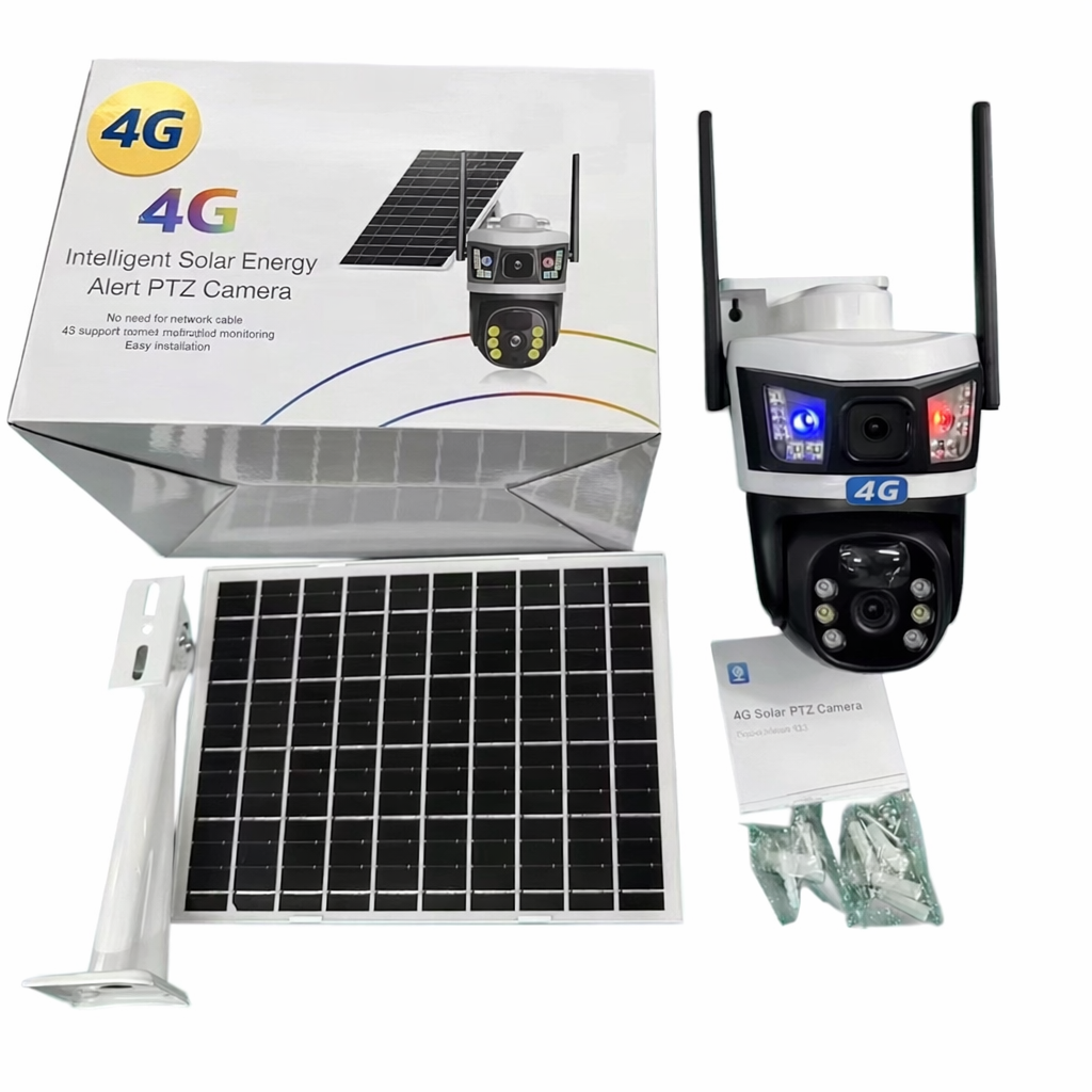 intelligent Solar Energy Alert PTZ Camera 4G HD
