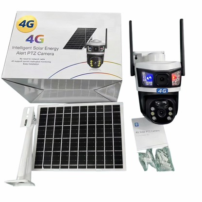 intelligent Solar Energy Alert PTZ Camera 4G HD