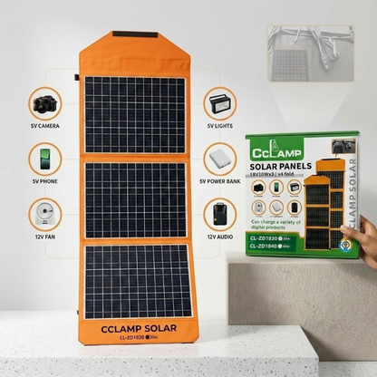 SOLAR PANELS 30W – 18V | Charge Multi-Appareils